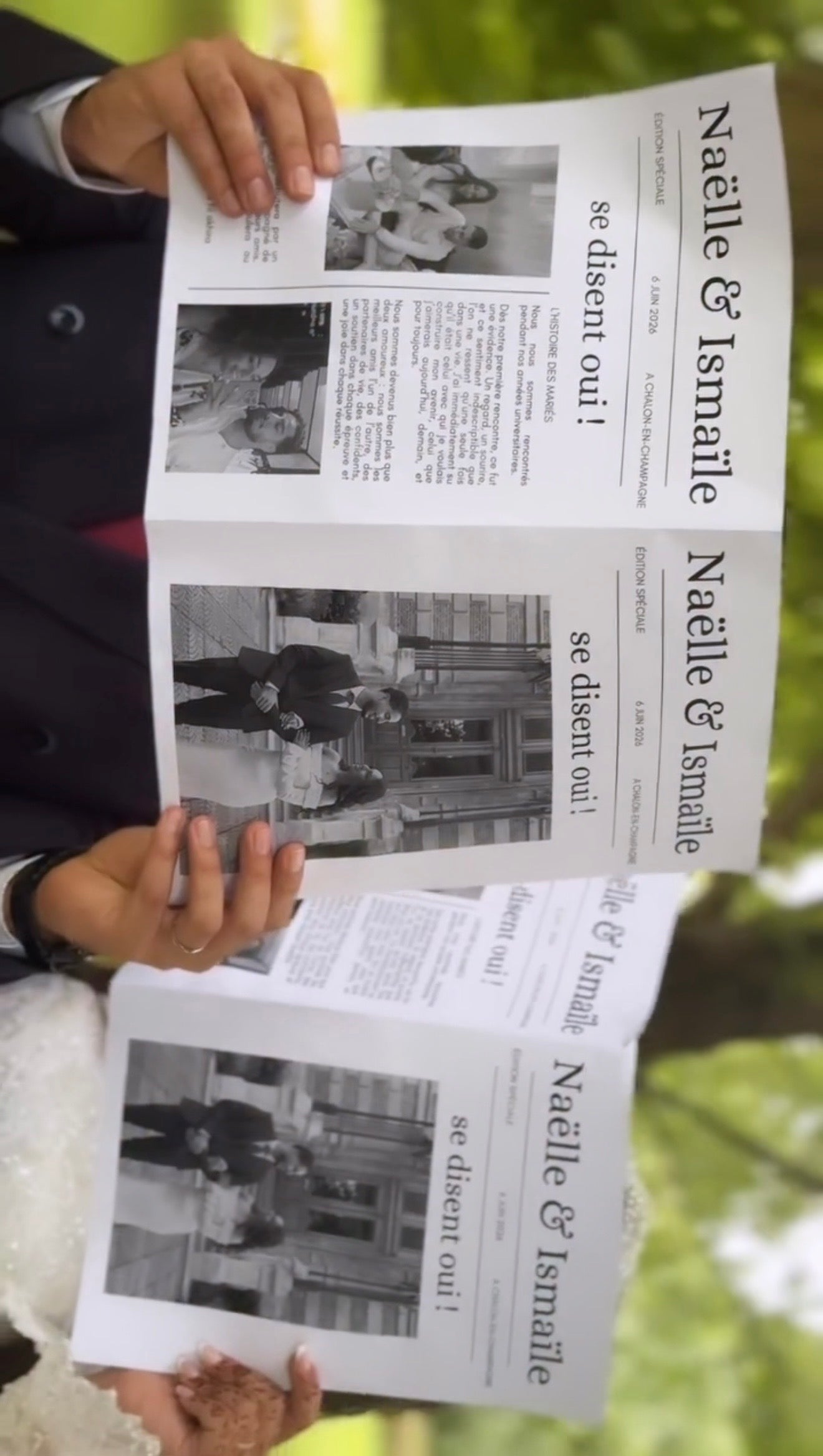 ALEXIANE « La Gazette des mariés »