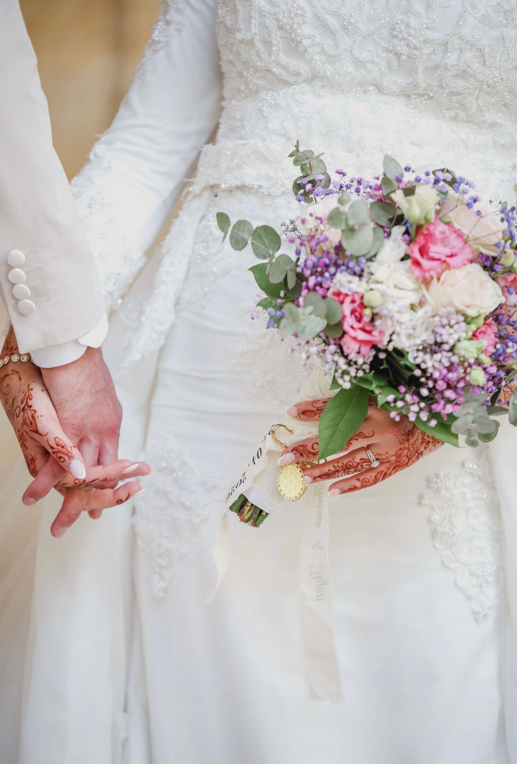 IMANE « Ruban bouquet en Lin »
