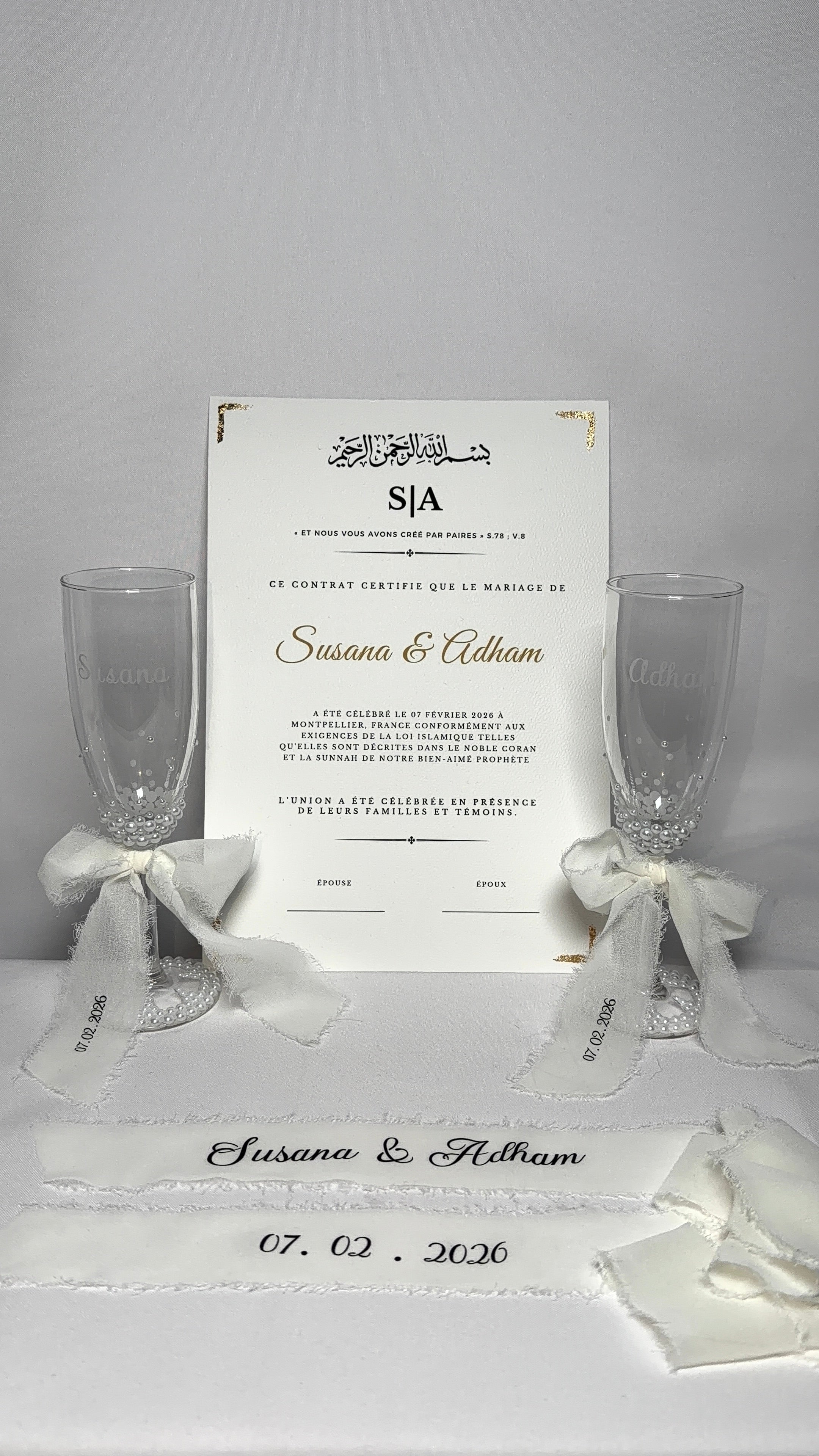 JENNA « certificat de mariage »