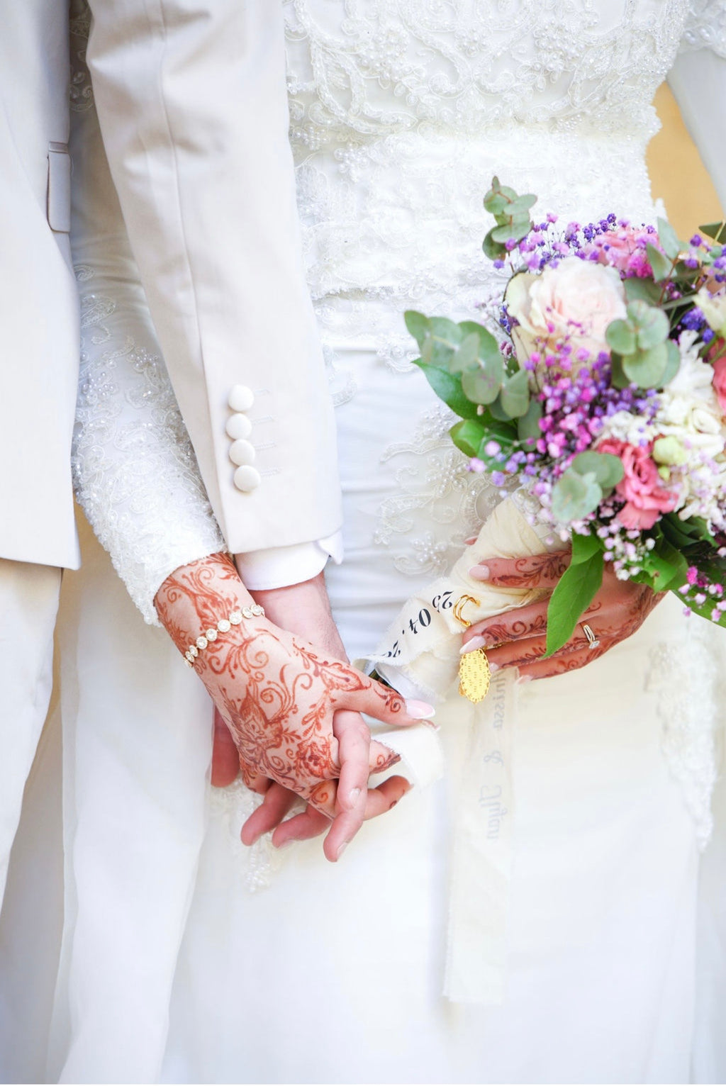 IMANE « Ruban bouquet en Lin »